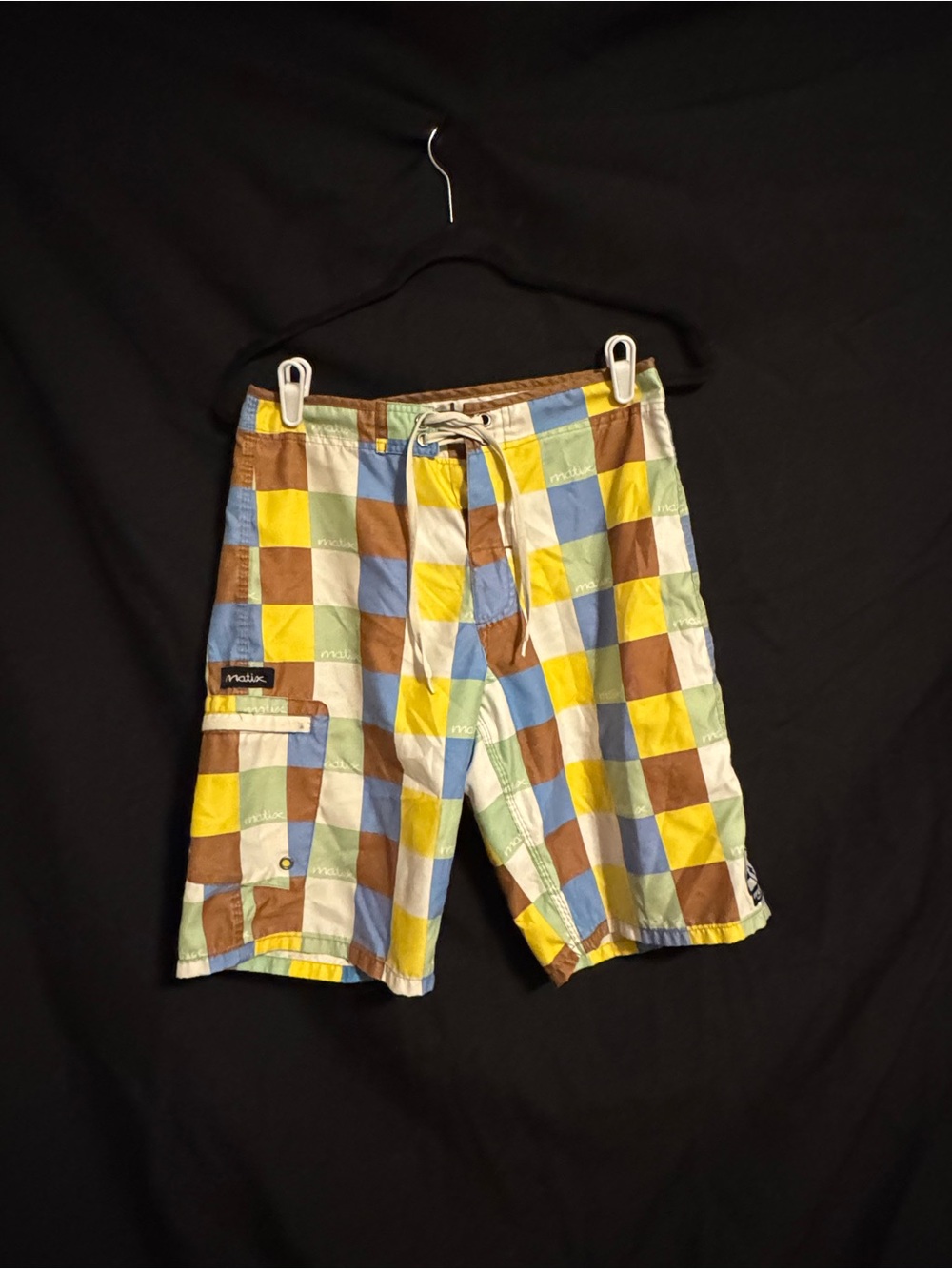 Matix  Checkerboard Board Shorts